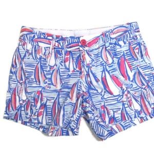 Lilly Pulitzer Callahan Short: Red Right Return